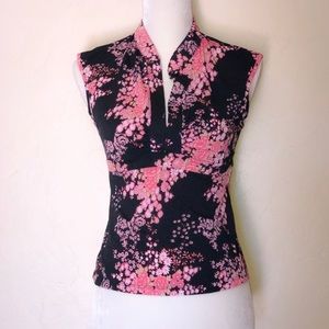 Small Forever 21 Tieback flower shirt